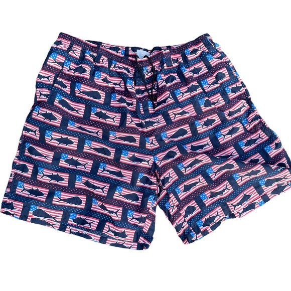 Columbia Other - Columbia PFG Sportswear Omni-Shade Swim Trunks Shorts Size XXL